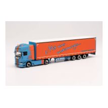 Herpa 314800 Scania R 13 TL nyergesvontató, MB Cargo félpótkocsival