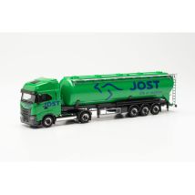 HERPA 315609 IVECO S-Way LNG tartálykocsi, Jost Group