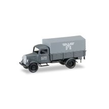 Herpa 745710 Mercedes-Benz 3000 ponyvás teherautó, Deutsche Reichsbahn