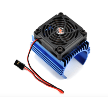 Hobbywing hűtőborda 5cm-es ventilátorral 42-44mm átmérőjű motorokhoz