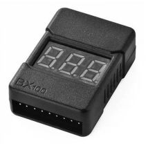 HotRc BX100 2-8S Low Voltage Lipo Alarm & Cell Checker