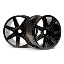 HPI 101156 Hét küllős fekete króm felni