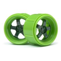 HPI 112817 WORK MEISTER S1 WHEEL 17MM GREEN 4PCS