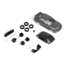 HPI 160997 nano-TTR 1989 BMW M3 E30 Ravaglia - Dark Silver - Painted Body Set