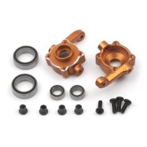 HPI 161146 Aluminum Steering Spindle Set (Orange)