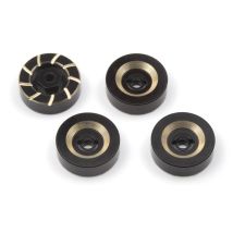 HPI 161151 7mm Hex Hub Weight Set (Brass/4pcs)