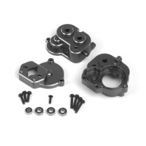 HPI 161170 Aluminum Center Gear Box Set (Gunmetal)