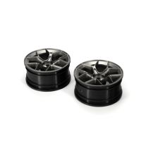 HPI 161200 RTR Aero 5 Wheel 26mm Silver (3mm Offset/2pcs)
