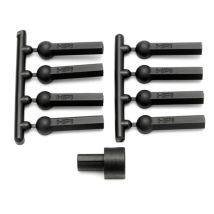 HPI A303 HEAVY DUTY BALL CUP 4.3 X 23MM (8PCS)