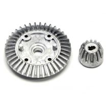 Tányér+kúp fogaskerék