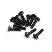 Lencsefejes csavar M2.6x10mm