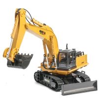 HUINA Excavator R/C 1:16, 2,4GHz Ni-MH, 11 csatornás