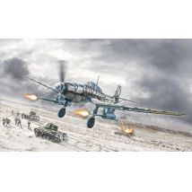 Italeri 1466s Junkers  Ju-87G-2 Kanonenvogel bombázó 1:72