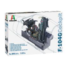 Italeri 2991S F-104 G STARFIGHTER COCKPIT 1:12