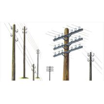 Italeri 404 TELEGRAPH POLES  1:35