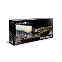 Italeri 432AP ACRYLIC SET 6db: WWII RAF AIRCRAFT akril makett festék