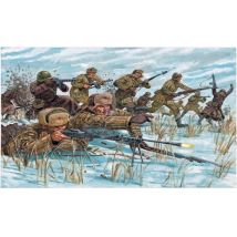 Italeri 6069 WWII-RUSSIAN INFANTRY (WINTER UNIF)  1:72