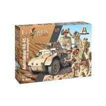 Italeri 6591s   Autoblinda AB 41 with Bersaglieri El Alamein  1:35