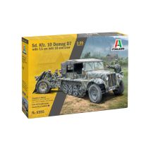 Italeri 6595s Kfz. 10 Demag D7 with 7,5 cm leIG 18 1:35