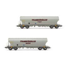 JOUEF HJ6270 Gabonaszállító silókocsi készlet, TRANSCEREALES NACCO T.M.F., RENFE IV