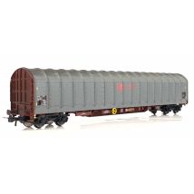 Jouef HJ6276 Eltolható oldalfalú ponyváskocsi, Rils, ERMEWA V