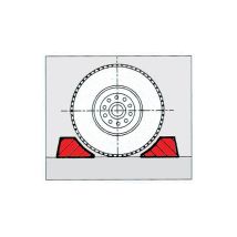 Roco 40005 Kerékkitámasztó autószállító vagonokhoz, 12 db