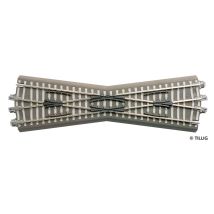 Tillig 83760 Kereszteződés ágyazatos sínhez 15°