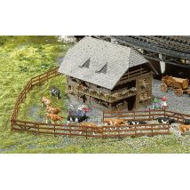 Faller 180408 Fakerítés, deszkakerítés karámhoz, 1341 mm, 18 db