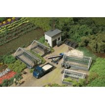 Auhagen 12351 Kertészet, H0/TT