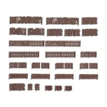 Noch 13096 Fakerítések, 72 db, kb. 250 cm