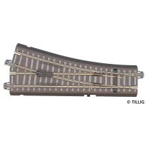 Tillig 83816 Kézi váltó ágyazatos sínhez jobb 15'