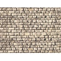 Noch 57560 Dekorlap, kőfal, faragott kő, 32 x 15,5 cm