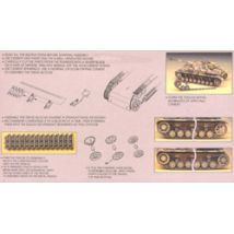 Academy 1357 Lánctalp Panzer IV-hez  1:35