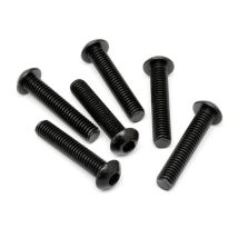 Lencse fejű csavar M6x30mm