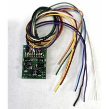 Lenz 10132 Mozdonydekóder, lengőkábeles, nyolcvezetékes