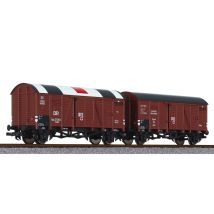 Liliput 230138 Legénységi kórházkocsi szett Vöröskereszt BVZ, DRB II