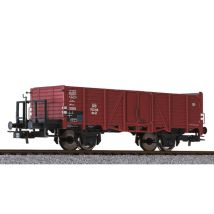 Liliput 235025 Nyitott teherkocsi fékhíddal Om 21, DB III