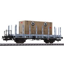 Liliput 235042 Pőrekocsi rakoncákkal M6 ládarakománnyal SBB III