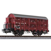 Liliput 235095 Zárt teherkocsi fékhíddal Gr 20, DB III