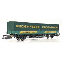 Liliput 235220 Konténerszállító kocsi, Lgjs 571, DB Schenker, DB IV
