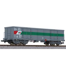 Liliput 235604 Nyitott teherkocsi ponyvával Eaos, StLB V