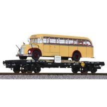 Liliput 235783 Pőrekocsi, Gräf & Stift busszal, ÖBB IV