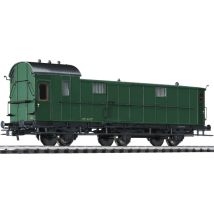 Liliput 334405 Poggyászkocsi Pw3, háromtengelyes, SNCB II