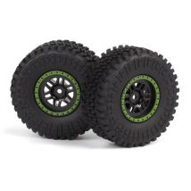 MAVERICK MV150736 Assembled Wheel & Tyre (Green/2pcs)
