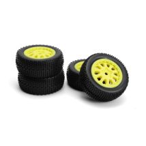 MAVERICK MV151531 Sidepin SC Wheel/Tyre Set (Yellow/Front/Rear)
