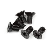 Maverick MV28037 Flat Head Screw M3 x 6mm 6 db