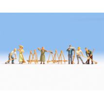 Noch 15619 Mezőgazdasági munkások, szénakaszálás