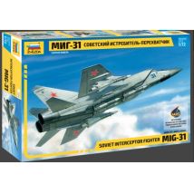 Zvezda 7229 MIG-31 Soviet Interceptor makett 1:72