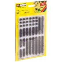 Noch 07136 Fűcsomók és fűcsíkok, levendula, 36 db