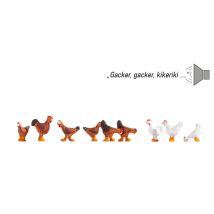 Noch 12853 Kakas, csirke, tyúk, hangmodullal